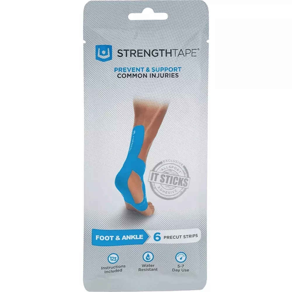 STRENGTHTAPE Kinesiology Tape Kit, Ankle & Foot