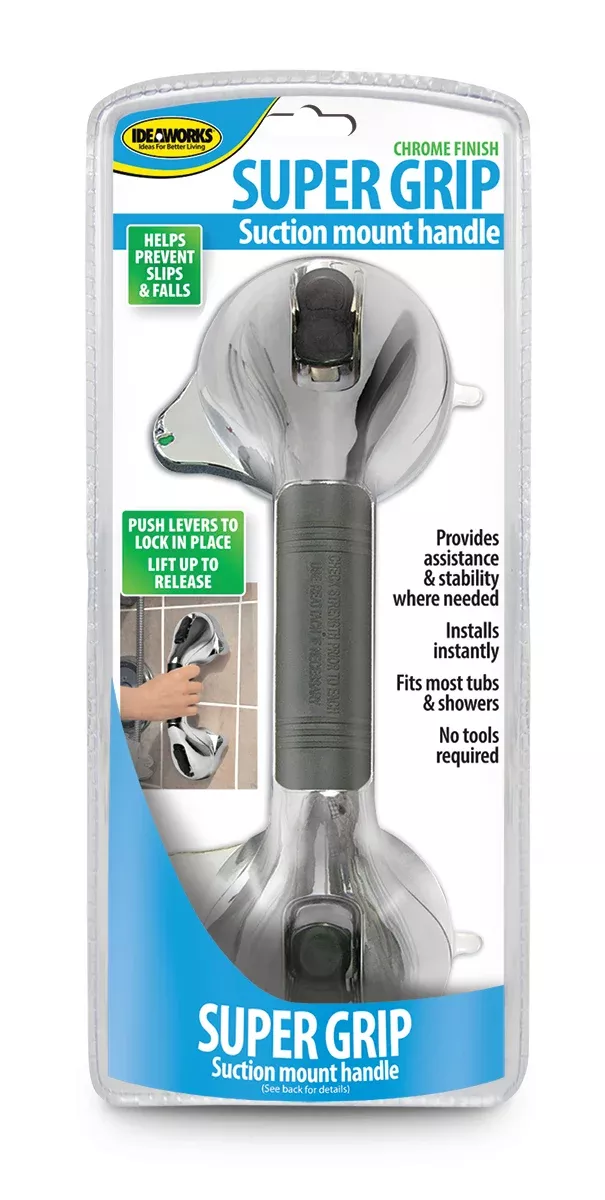 Super Grip Chrome w/Indicator Suction Handle12
