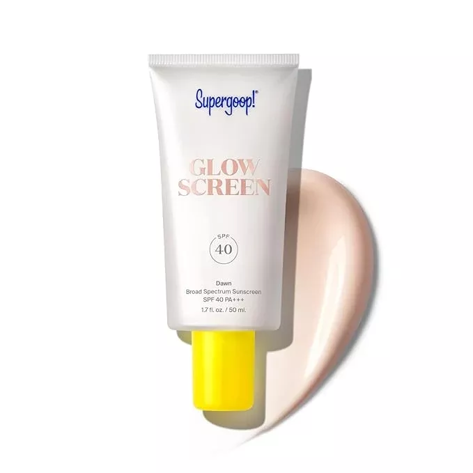 Supergoop! Glowscreen SPF 40 Dawn – Pink Pearl Glow Tinted Sunscreen 1.7 oz