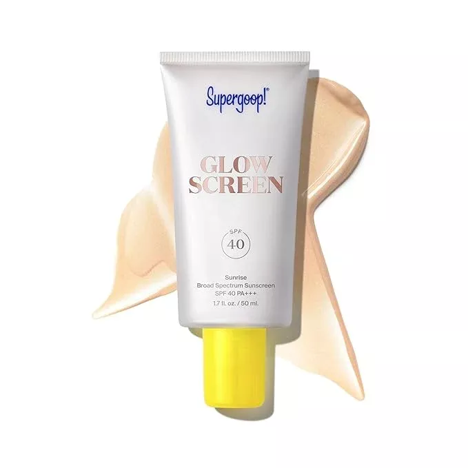 Supergoop! Glowscreen SPF 40 Sunrise – Champagne Glow Tinted Sunscreen