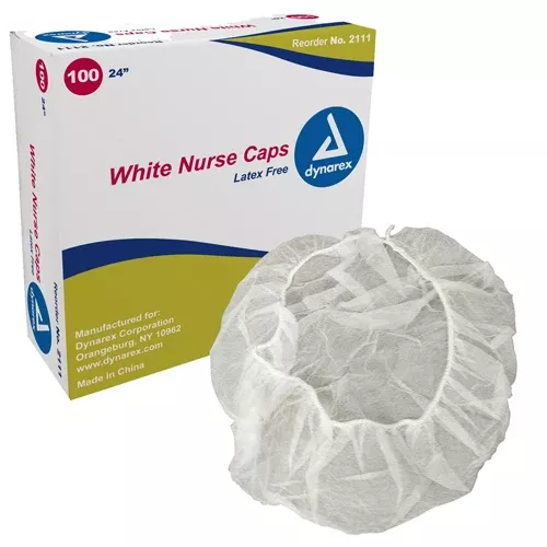 Surgical Caps White 24Bx/100