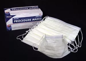 Surgical Face Mask, Earloop, Blue 50/bx
