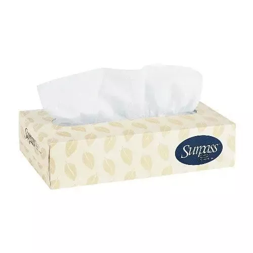 Surpass Facial Tissues Boxes 30/Case