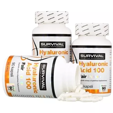 SURVIVAL HYALURONIC ACID 100 FAIR POWER 90 CAPSULES