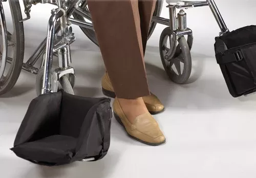 Swing-Away Foot Support Pair (Left & Right) Fits 16-18WC