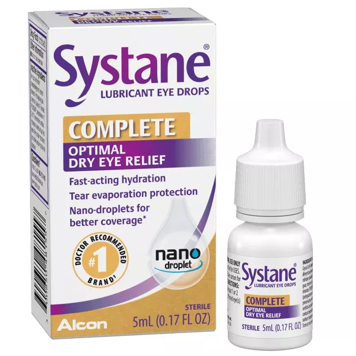 Systane Complete Optimal Dry Eye Drops