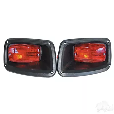 Taillights with Bezels, EZGO TXT 1996 – 2013