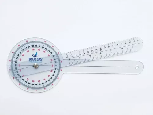 Take A Range Check Plastic 12Goniometer 360 Deg