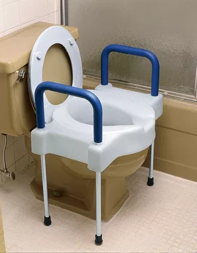 Tall-Ette ElevatedToilet X-W w/Legs 600 Wt. Cap. Steel