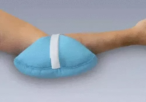Talson Blue Quilted Elbow Protectors