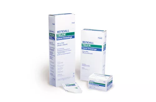Telfa Adhesive Island Dressing 4x 14(Box/25) 2Bx/Case
