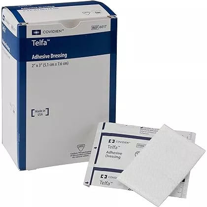 Telfa Ouchless Non-Adherent Dressing 3 inch x 6 inch, box of 50