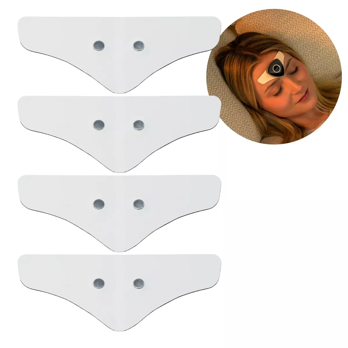 TENS 7000 TENS Unit for Migraines Replacement Pads - 4 Pack