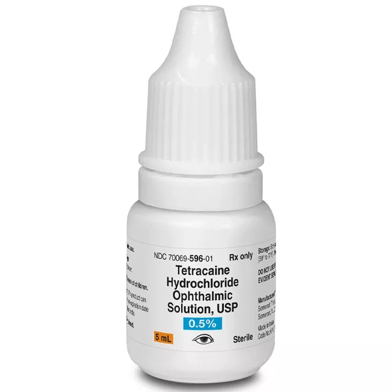 Tetracaine Eye Drops 0.5% Ophthalmic Solution 5 mL (Rx)