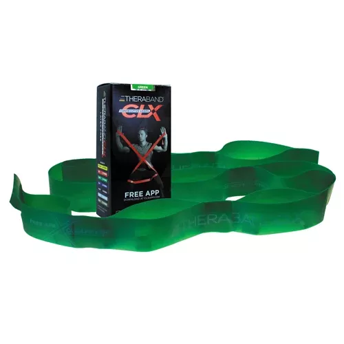 Theraband Consecutive Loops Green 5' Individual9-Loop