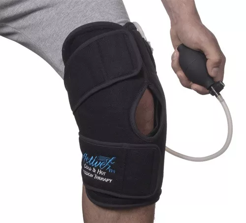 ThermoActive Hot or Cold Therapy Knee Support by Polygel