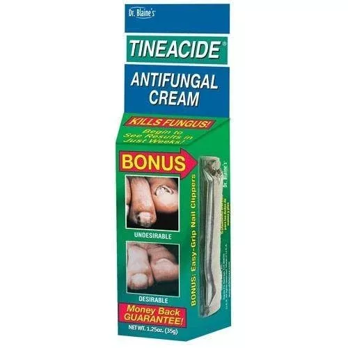 Tineacide Antifungal Foot & Nail Cream 1.25 oz