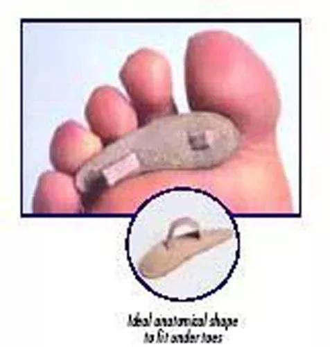 Toe Crest Right Large Pk/3