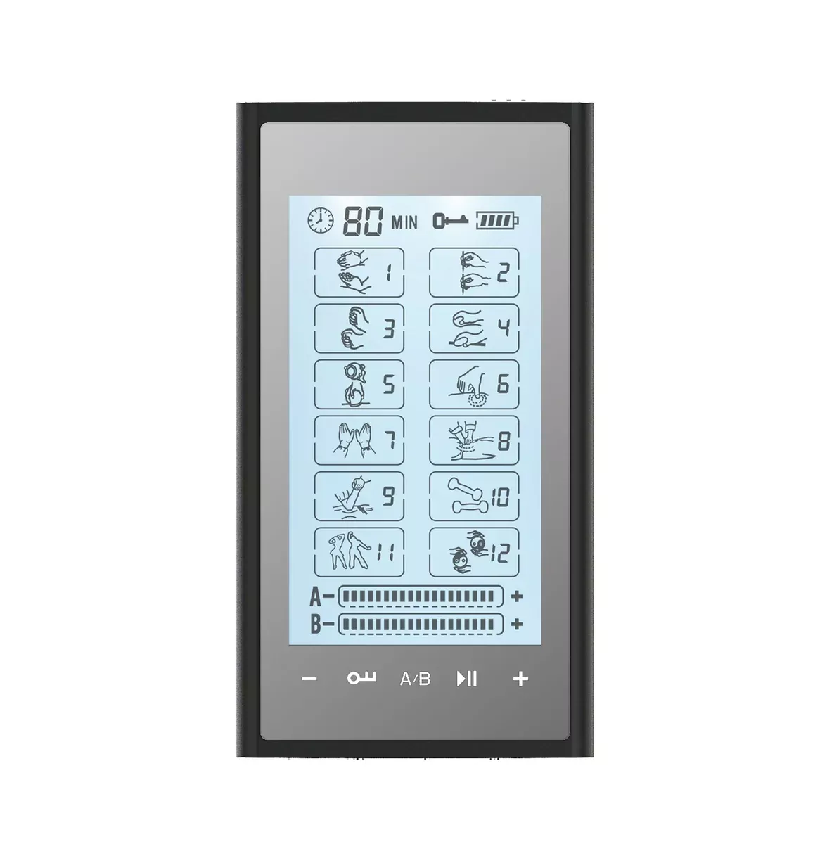 Touch Screen T12AB2 TENS Unit & Muscle Stimulator - 2 Year Warranty