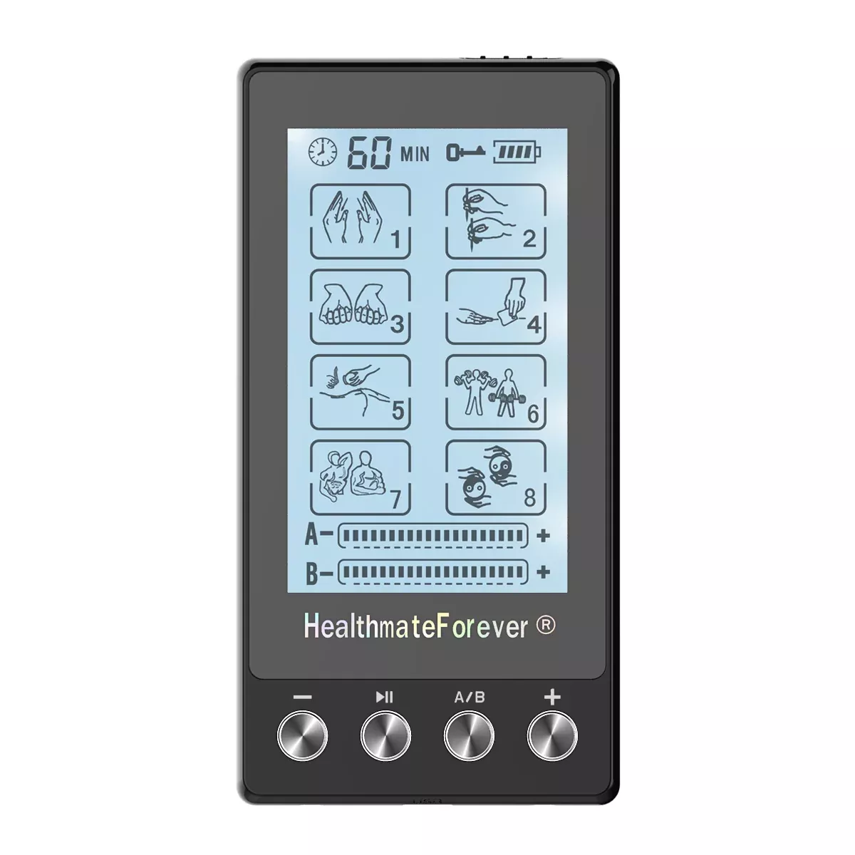 Touch Screen TS8AB TENS Unit & Muscle Stimulator