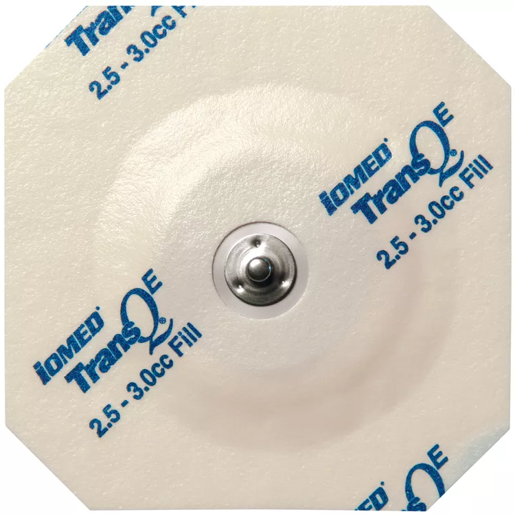 TransQe Iontophoresis Electrodes Small 1.5 -2.0cc Box of (12)