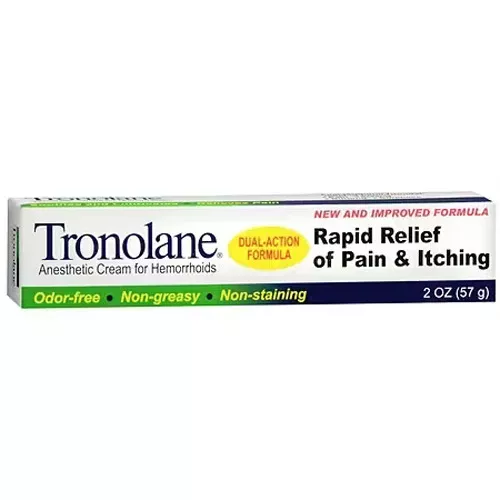 Tronolane Anesthetic Hemorrhoid Relief Cream 1 oz