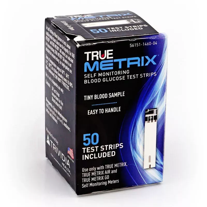 TRUE METRIX Blood Glucose Test Strips – 50 Count