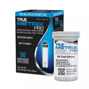 True Metrix Pro Blood Glucose Monitoring System Test Strips