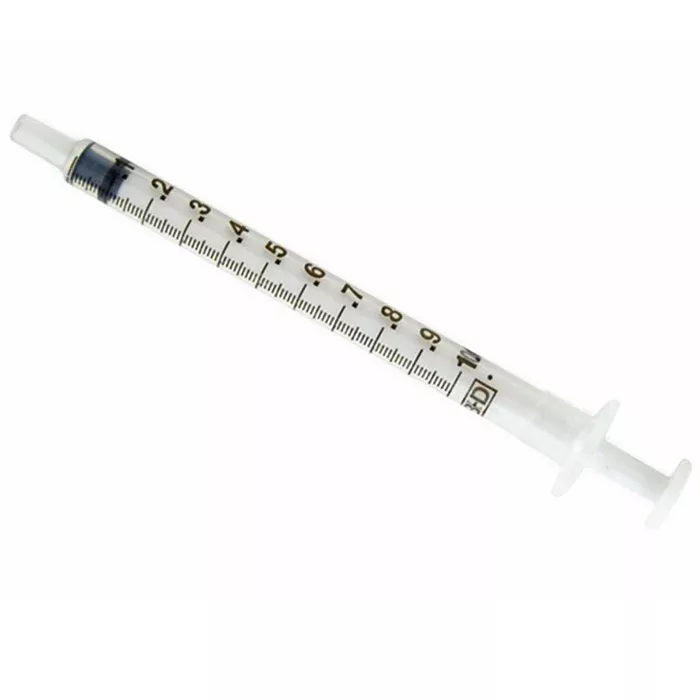 Tuberculin Syringe Only, Slip-Tip 1 mL Disposable 200/Box - BD 309659