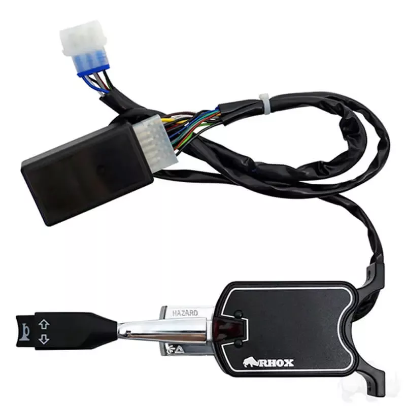 Turn Signal Switch with Horn Button, 7 Wire, 12-48V