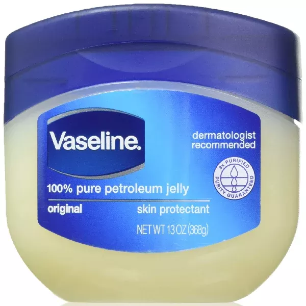 Vaseline Petroleum Jelly, White 13 oz Jar
