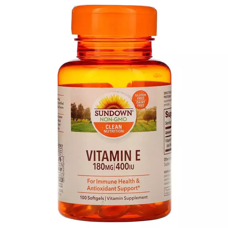 Vitamin E Supplement 400mg, 100 Softgels