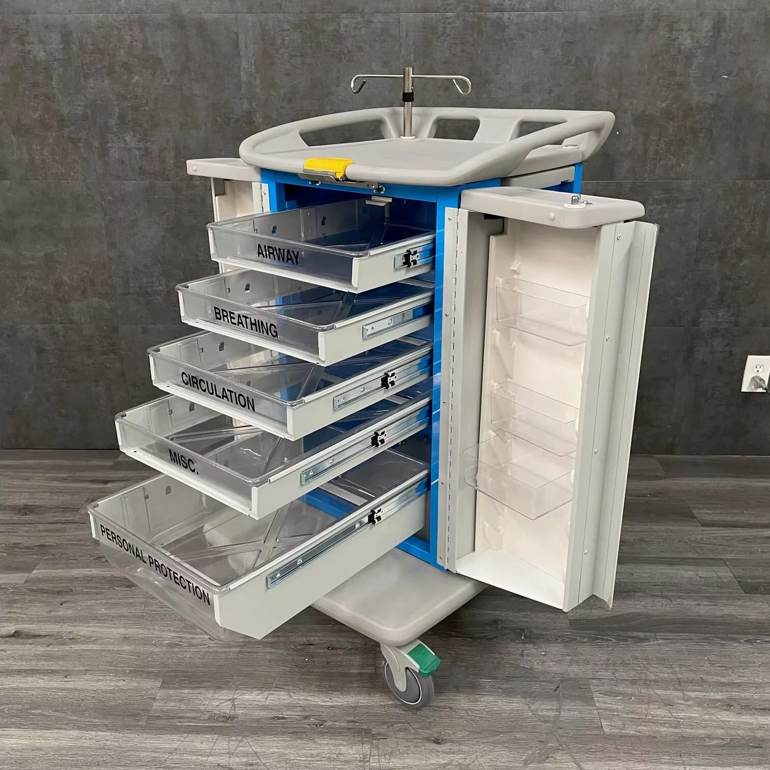 Waterloo ER 2000™ Instant Access Emergency Cart