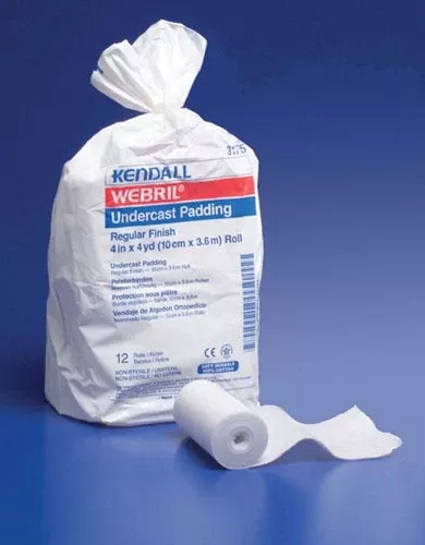 Webril 100% Cotton Undercast Padding3x 4 Yards Bg/12