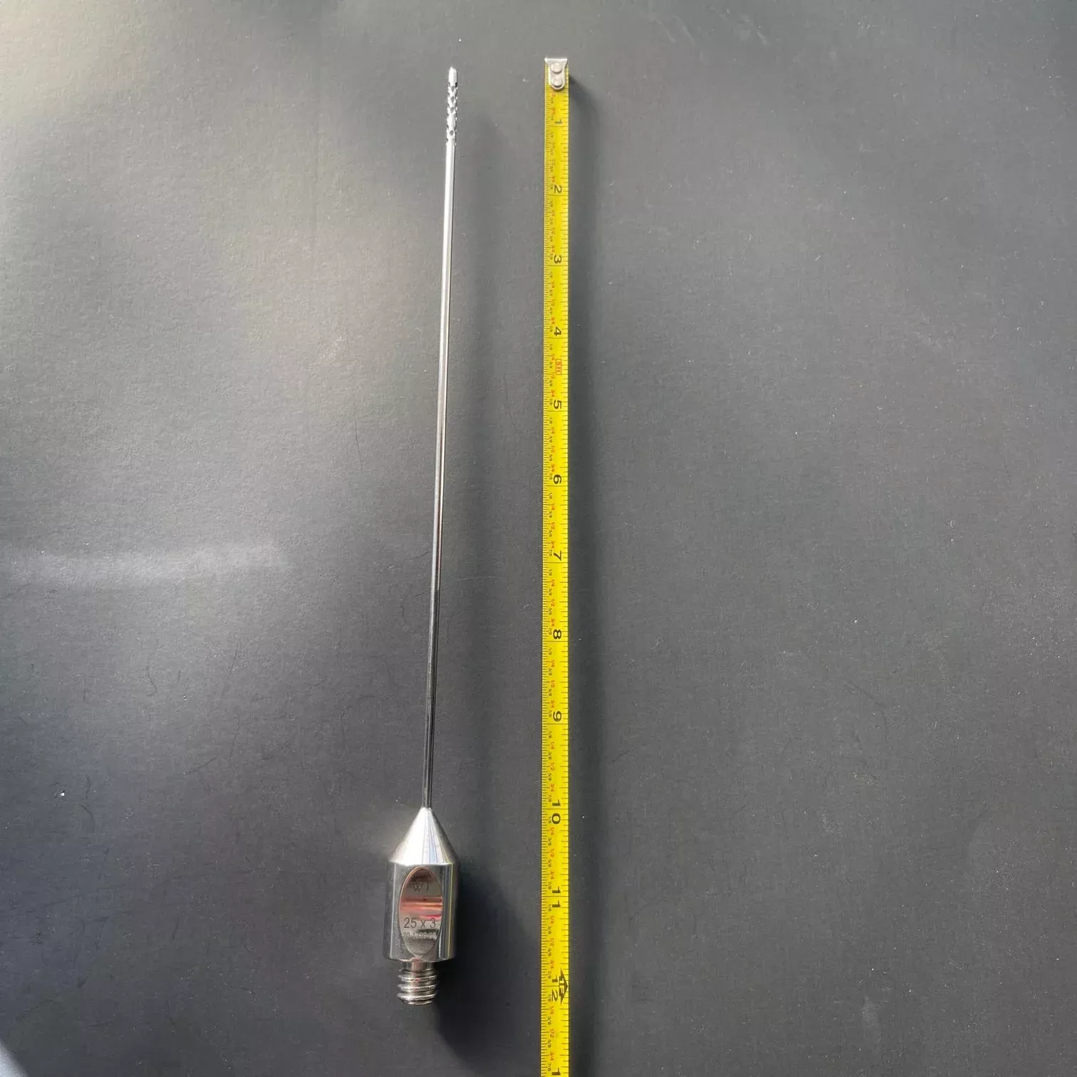 Wells Johnson 20-1230-00 Becker Grater Liposuction Cannula 25 x 3