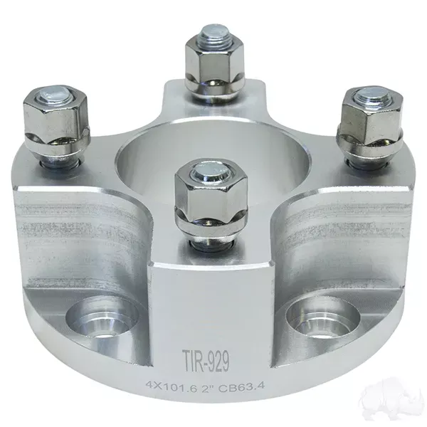 Wheel Spacer Hub, 2″ w/ Stainless Steel Bolts