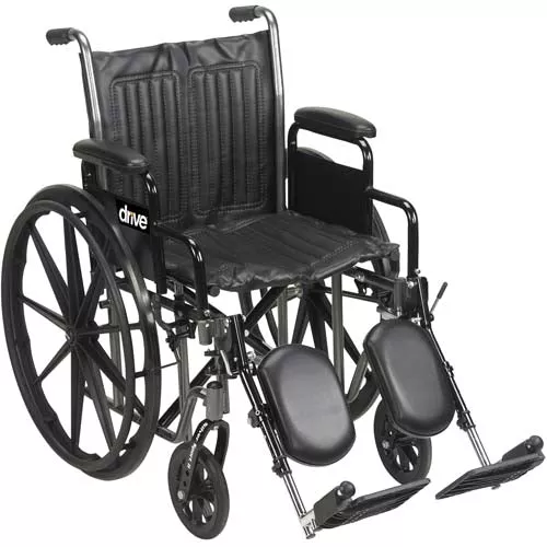 Wheelchair Econ Rem Full Arms 20w/ Swing-Away Footrests