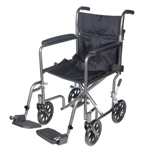 Wheelchair Transport19Silver Vein Finish