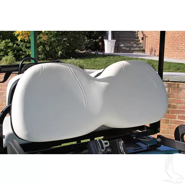 White Seat Back Assembly for Club Car Precedent 2004 – Current