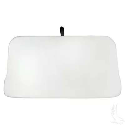 White Seat Bottom Cushion For EZGO Marathon Gas 1973-1994