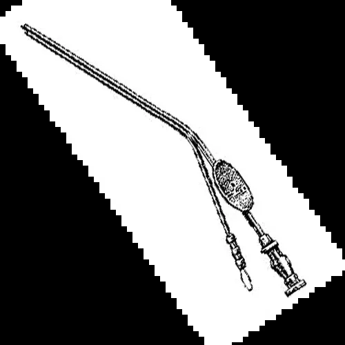 William-House Suction-Irrigation Tube with Thumb Plate & Cut-Off