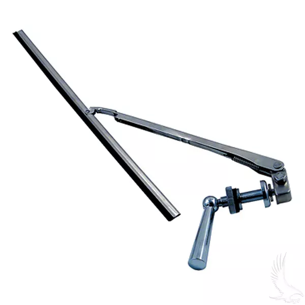 Windshield Wiper, Manual Chrome 11″