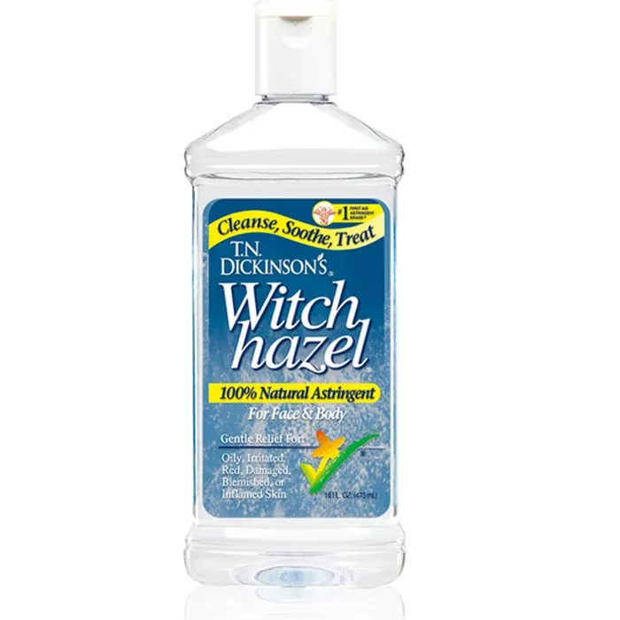 Witch Hazel 100% Natural Astringent 16 oz. Bottle by T.M. Dickinson's