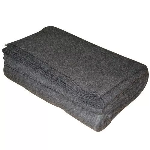 Wool Emergency Blanket with 80% Real Wool