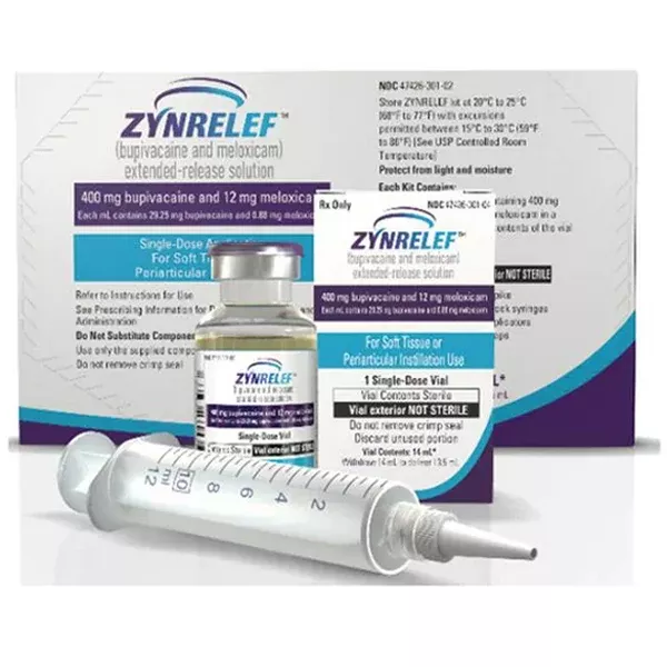 ZYNRELEF Kit (bupivacaine and meloxicam) Extended-Release Solution (Rx)