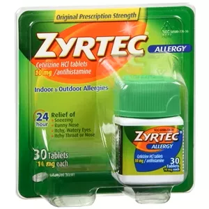 Zyrtec 24 HR Allergy Relief, 30 Count